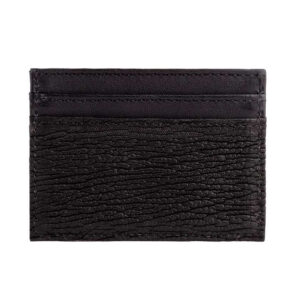 Mi Amuleto » Zapato Exótico Artesanal Mexicano Tarjetero Tiburón Negro