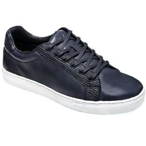 Mi Amuleto » Zapato Exótico Artesanal Mexicano Tenis Tiburón y Vacuno Azul